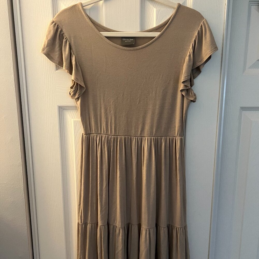Beige Dress